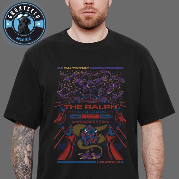 NFL Matchup Baltimore Ravens Vs Buffalo Bills At The Ralph In Orchard Park New York On September 07 2025 Unisex T-Shirt