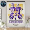 NFL Matchup Pittsburgh Steelers VS Seattle Seahawks For Home Opener Season On September 14 2025 Home Decor Poster Canvas