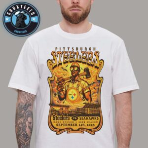 NFL Matchup Pittsburgh Steelers VS Seattle Seahawks For Home Opener Season On September 14 2025 Unisex T-Shirt