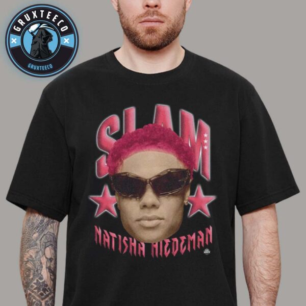 Natisha Hiedeman For Slam 258 The Studbudz Minnesota Twinz Magazine On November 10 2025 WNBA Unisex T-Shirt