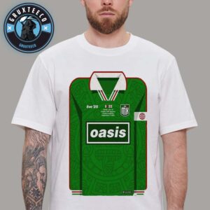 Oasis Live 25 Tour  At Estadio GNP Seguros In Mexico City Mexico On Spetember 12 2025 Unisex T-Shirt