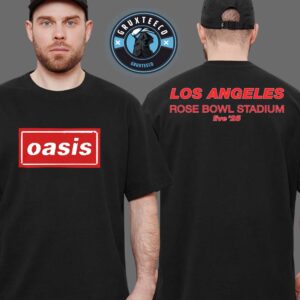 Oasis With Cage The Elephant Live 25 At Rose Bowl Stadium In Pasadena CA On September 6 And 7 2025 Unisex T-Shirt