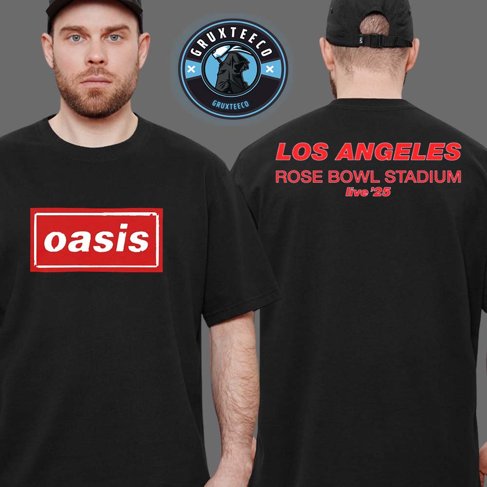 Oasis With Cage The Elephant Live 25 At Rose Bowl Stadium In Pasadena CA On September 6 And 7 2025 Unisex T-Shirt