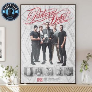Parkway Drive For 10th Anniversary Album On September 2025 Home Decor Poster Canvas
