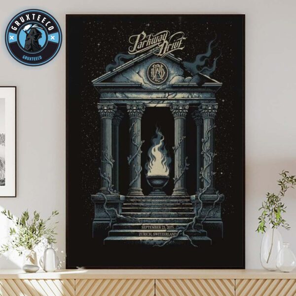 Parkway Drive Live Show Music  At Zurich In Switzerland On September 23 2025 Home Decor Poster Canvas