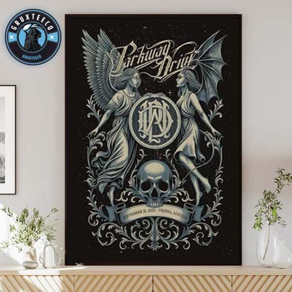 Parkway Drive Tour At Vienna In Austria On September 21 2025 Home Decor Poster Canvas