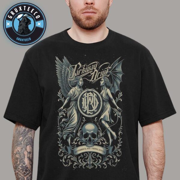 Parkway Drive Tour At Vienna In Austria On September 21 2025 Unisex T-Shirt