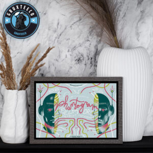 Phantogram Running Through Colors Tour At The Fillmore Detroit In Detroit MI On August 31 2025 Home Decor Poster Canvas