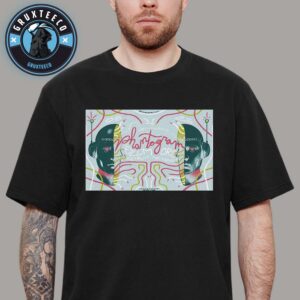 Phantogram Running Through Colors Tour At The Fillmore Detroit In Detroit MI On August 31 2025 Unisex T-Shirt