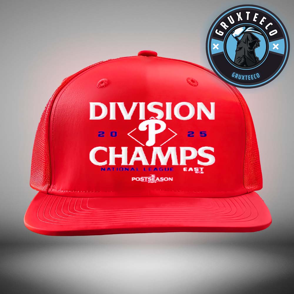 Philadelphia Phillies Are MLB Champions For NL East Division Second Consecutive Year On September 14 2025 Classic Cap Hat Snapback