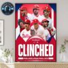 Philadelphia Phillies For Clinched Enter The Postseason MLB 2025