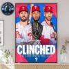 Philadelphia Phillies Qualify For Clinched Enter The Postseason MLB 2025