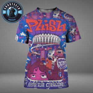 Phish At Hamton Coliseum In Hamton VA On September 19 To 21 2025 All Over Print Shirt