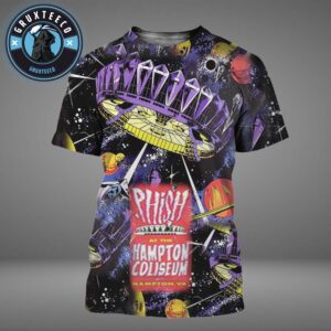 Phish Live Concert At Hamton Coliseum In Hamton VA On September 19 To 21 2025 All Over Print Shirt
