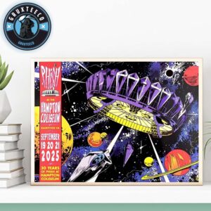 Phish Live Concert At Hamton Coliseum In Hamton VA On September 19 To 21 2025 Home Decor Poster Canvas