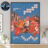 Phish Live Concert At Ameris Bank Amphitheatre In  Alpharetta GA On September 16 And 17 2025 Home Decor Poster Canvas