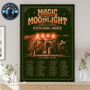Postmodern Jukebox For Magic And MoonLight US Fall Tour Sechdule 2025 Home Decor Poster Canvas