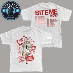 Renee Rapp For Bite Me Tour Sechdule 2025 Unisex T-Shirt