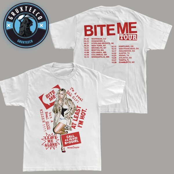 Renee Rapp For Bite Me Tour Sechdule 2025 Unisex T-Shirt
