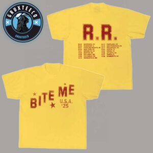 Renee Rapp For Bite Me Tour Sechdule USA 2025 Unisex T-Shirt
