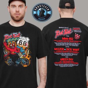 Riot Band For 20 Years Anniversary Route 66 On September 19 To 21 2025 Unisex T-Shirt