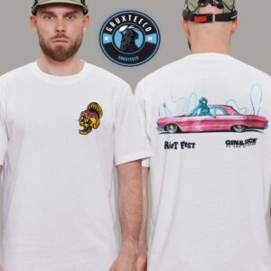 Riot Band For Gin & Juice And Riot Fest Collab 2025 Unisex T-Shirt