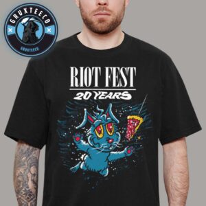 Riot Band For Riot Fest 20 Years Anniversary On September 19 To 21 2025 Unisex T-Shirt