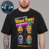 Riot Band For Riot Fest 20 Years Anniversary On September 19 To 21 2025 Unisex T-Shirt