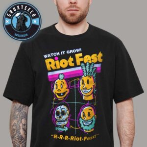 Riot Band For Watch It Grow Chia And Riot Fest On September 19 To 21 2025 Unisex T-Shirt