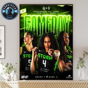Seattle Storm For WNBA Game Day On September 14 2025
