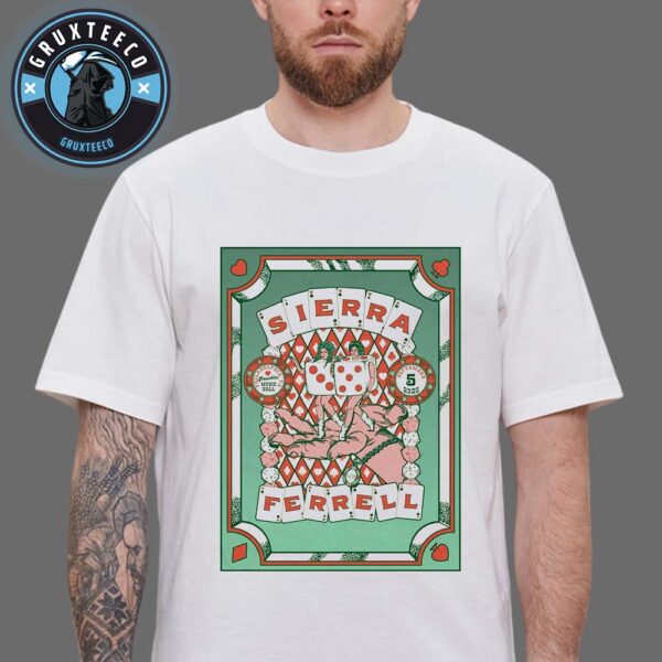 Sierra Ferrell Live Show Music At Franklin Music Hall In Philadelphia PA On September 05 2025 Unisex T-Shirt