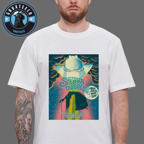 Sierra Ferrell With Kashus Culpepper At KEMBA Live In Columbus OH On September 03 2025 Unisex T-Shirt