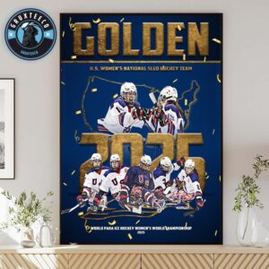 Sled Hockey Are The First World Champions Of Hockey 2025 Home Decor Poster Canvas