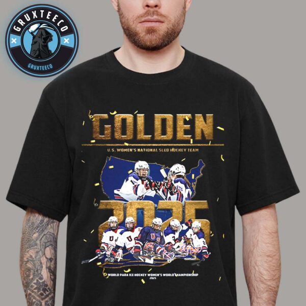 Sled Hockey Are The First World Champions Of Hockey 2025 Unisex T-Shirt