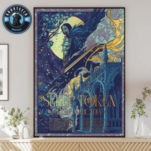 Sleep Token  For The Even In Arcardia Tour On Semtepber And Octorber 2025 Home Decor Poster Canvas