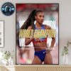 Veronica Burton Of Dallas Wings For Most Improved Player On WNBA 2025 Home Decor Poster Canvas