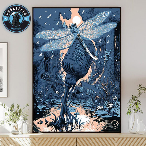 Tedeschi Trucks Band At Hartford Healthcare Amphitheater In Bridgeport CT On September 12 13 2025 Home Decor Poster Canvas