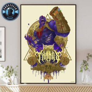 Thanos For Marvel Zoombie On September 24 2025 Home Decor Poster Canvas