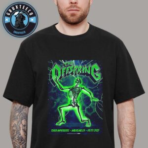 The Offspring Live Show Music At Toyota Amphitheatre In Wheatland CA On August 31 2025 Unisex T-Shirt