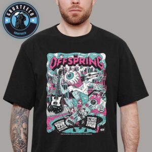 The Offspring Supercharged Tour At Palacio Vistalegre In Madrid Spain On September 26 2025 Unisex T-Shirt