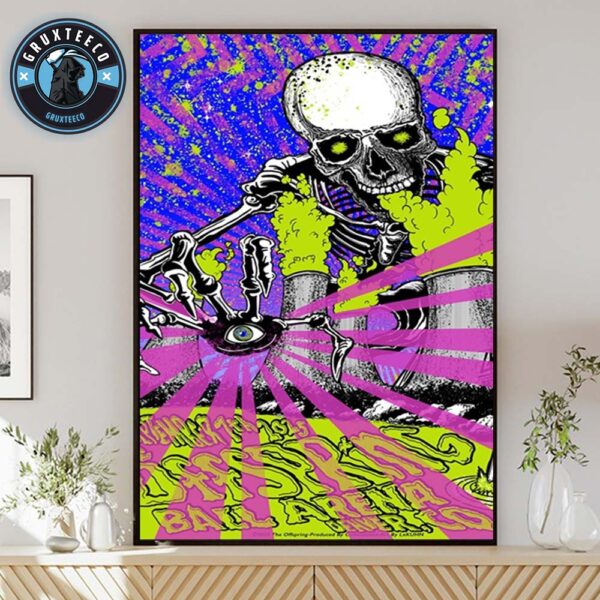 The Offspring Supercharged Worldwide At Ball Arena In Denver CO On September 07 2025 Home Decor Poster Canvas
