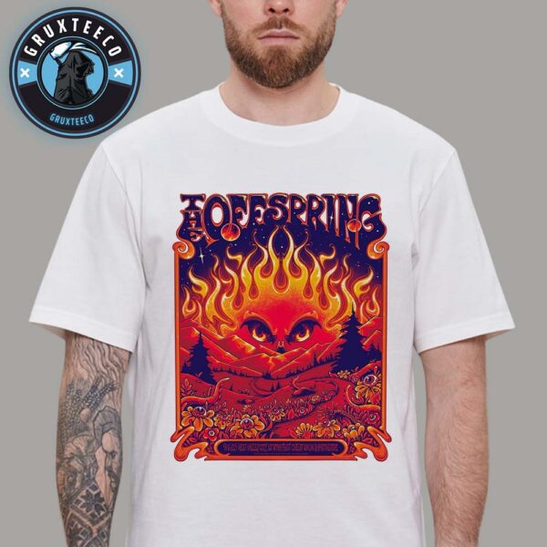 The Offspring Supercharged Worldwide At Utah First Credit Union Amphitheatre In West Valley City UT On September 06 2025 Unisex T-Shirt