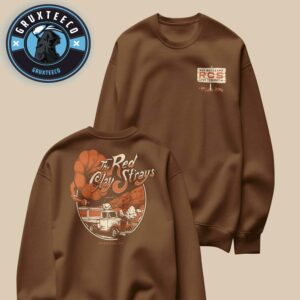 The Red Clay Strays Live Concert At Red Rocks Amphitheatre In Morrison CO On September 14 2025 Brown Hoodie Unisex T-Shirt