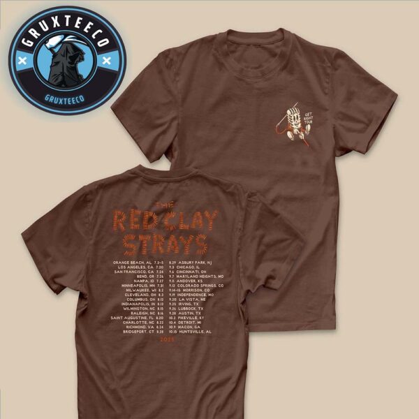 The Red Clay Strays Live Concert At Red Rocks Amphitheatre In Morrison CO On September 14 2025 Unisex T-Shirt