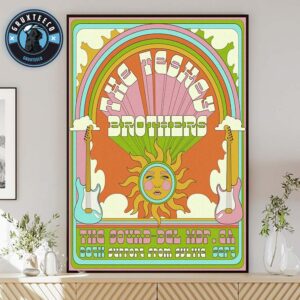 The Teskey Brothers Live Show Music At The Sound In Del Mar California On September 28 2025 Home Decor Poster Canvas