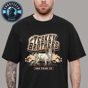 The Teskey Brothers With The Paper Kites For USA Tour On September 2025 Unisex T-Shirt