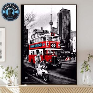 The Who Live Concert At Budweiser Stage In Toronto Canada On September 25 2025 Home Decor Poster Canvas
