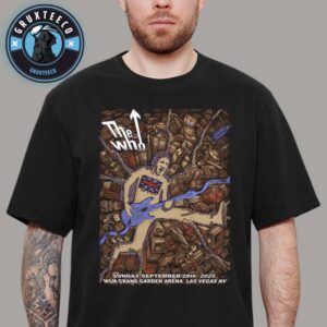 The Who Live Show Music At MGM Grand Garden Arena In Las Vegas NV On September 28 2025 Unisex T-Shirt