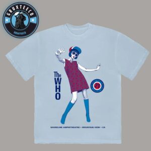 The Who Live Show Music At Shoreline Amphitheatre In Moutain View CA On September 21 2025 All Over Print Shirt
