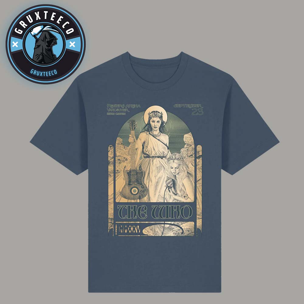 The Who The Song Is Over At Rogers Arena In Vancouver BC On September 23 2025 Unisex T-Shirt